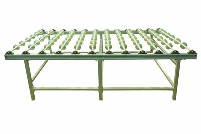 Ролкова конвейерна маса с ножове